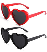 Herzstrahlen Sonnenbrille